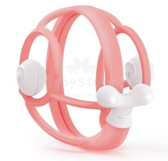 Mombella Deluxe Snail Teether Rattle  Art.P8082-1 Pink