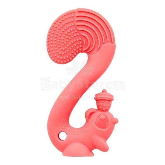 Mombella Squirrel Teether Toy  Art.P8059 Red