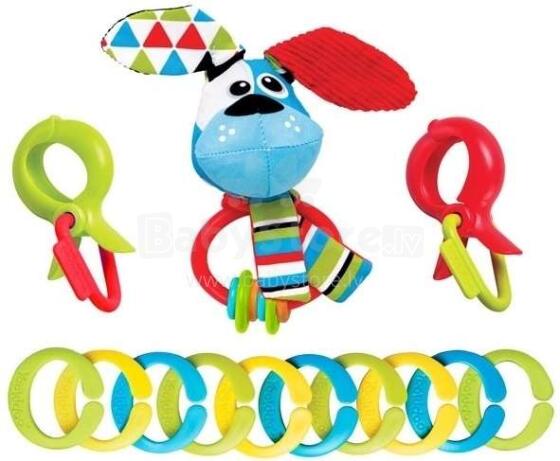 Yookidoo Clips Rattle N' Links Dog Art.40152