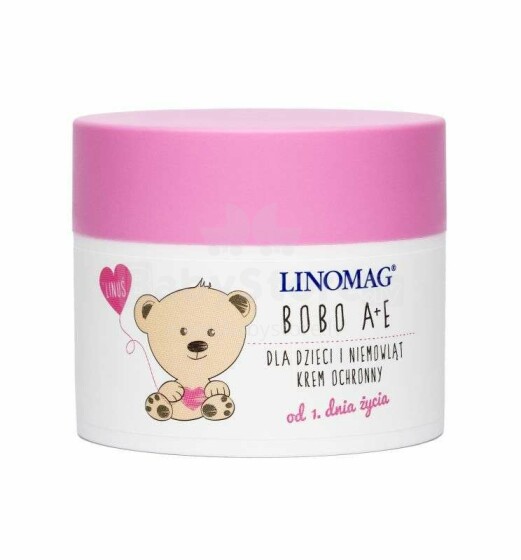 Linomag Cream Bobo Art.10773 Защитный крем  для сухой кожи, 50 мл