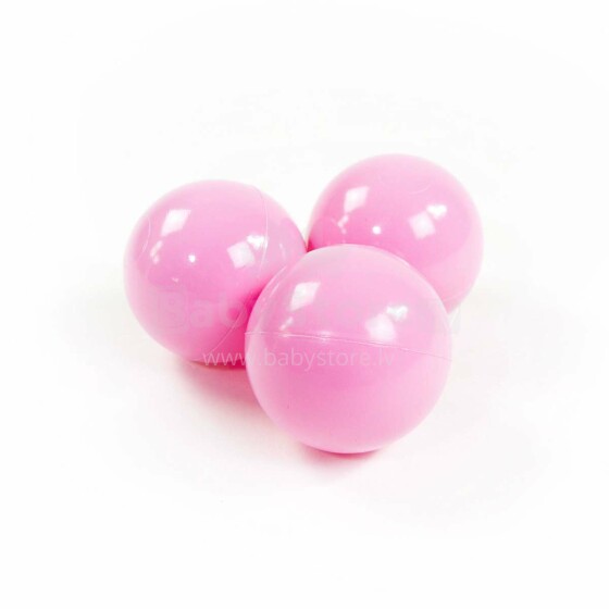Meow Extra Balls Art.107910 Šviesiai rožiniai baseino kamuoliukai Ø 7 cm, 50 vnt.