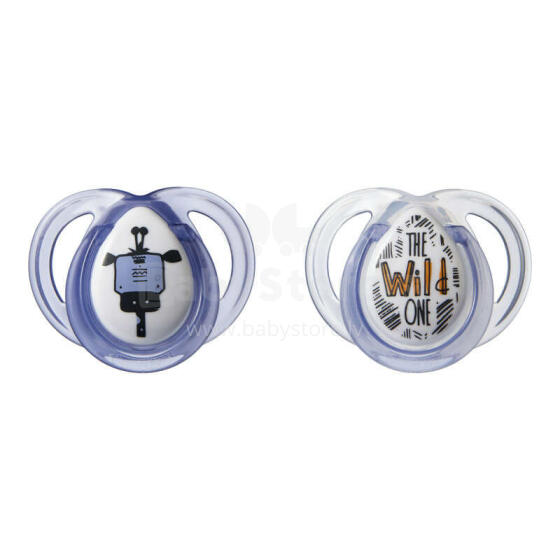 Tommee Tippee Art. 43335485 Anytime Silicone Soother 0-6m (2pcs.)