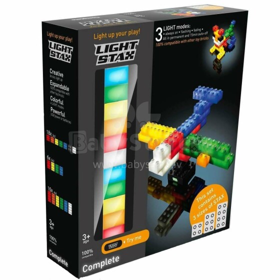 Stax Light  Art.LS-M05006  Конструктор с LED подсветкой ,34шт