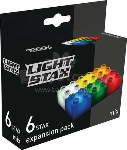 Stax Light  Art.LS-M04007 Mix Konstruktors ar LED apgaismojumu,6gab