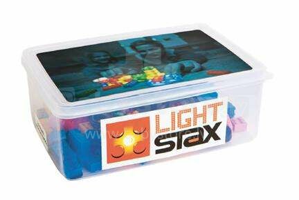 Stax Light Mix Medium Art.LS-S18001-H Конструктор с LED подсветкой,280шт