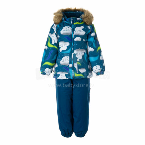 Huppa'22 Avery Art.41780030-13266  Утепленный комплект термо куртка + штаны [раздельный комбинезон] для малышей