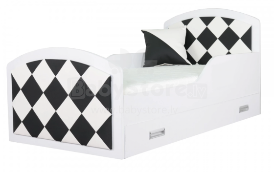 AMI Dream Footbal Vienna 8 Art.108430 Стильная молодёжная кровать с матрасом 160x80 см