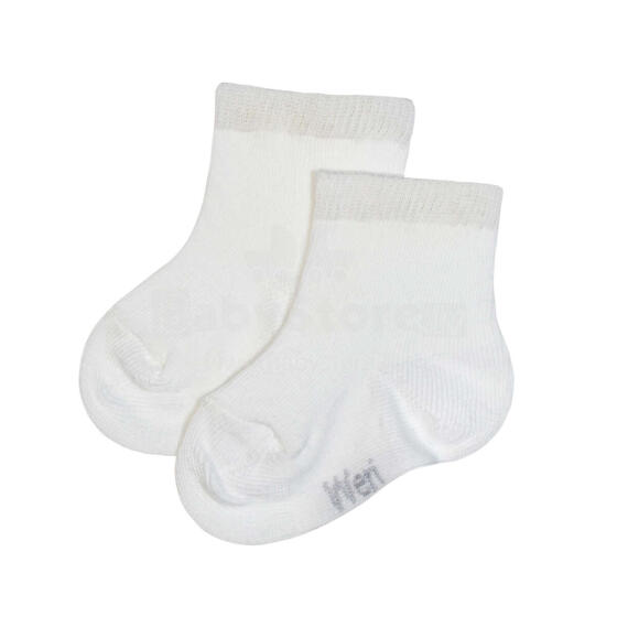 Weri Spezials Art.1001 White Baby Socks