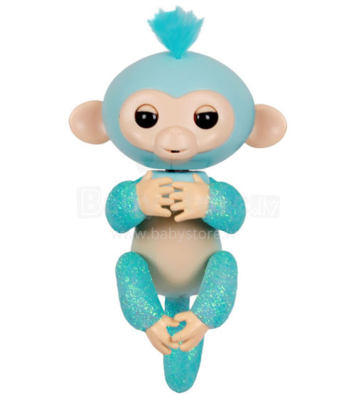 Fingerlings Glitter Monkey Art.3761 Interaktyvus žaislas beždžionė