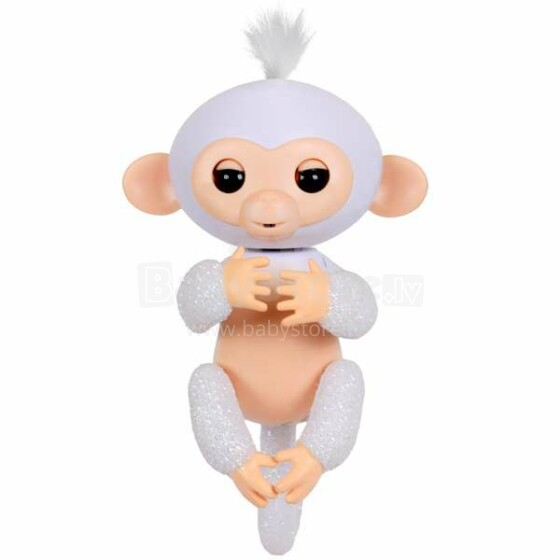 Fingerlings Glitter Monkey Art.3763  Интерактивная игрушка ручная Обезьянка
