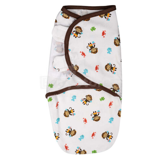 Summer Infant Art.52484 SwaddleMe Monkey in Jungle