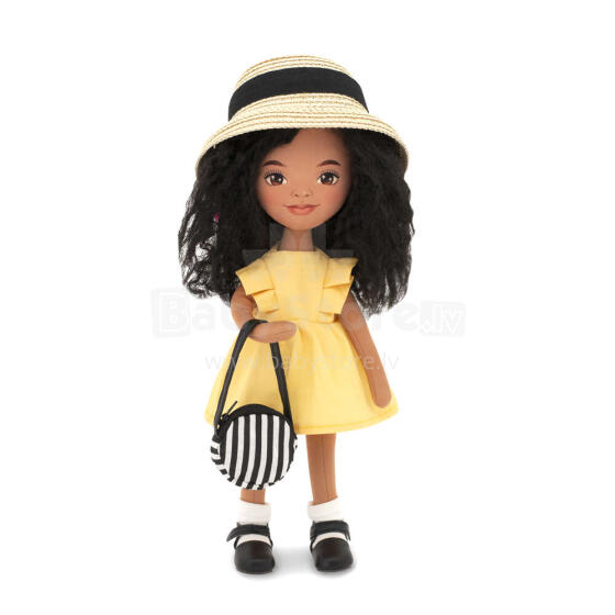 Orange Toys Sweet Sisters Tina in a Yellow Dress Art.SS05-23 Mīkstā rotaļlieta Lelle Tina dzeltenā kleitiņā (32cm)