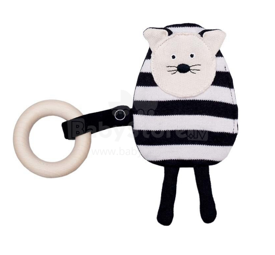 Wooly Organic Crinkle Cat Art.T-52-C-03