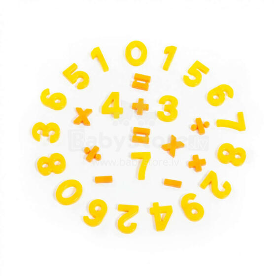 Polesie Art. 70647  Capital Letters with Magnet, 20 + 10 pcs