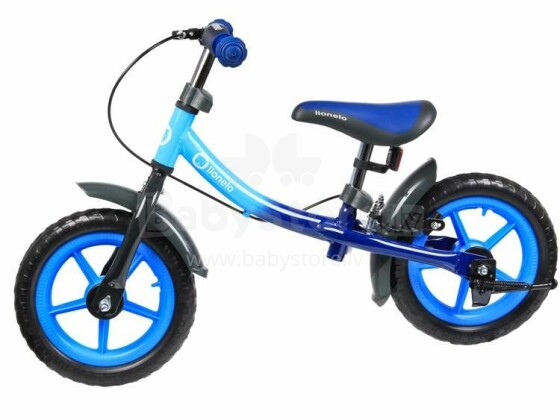 Lionelo Dan Plus Art.109374 Mėlynas Vaikiškas dviratis su metaliniu rėmu
