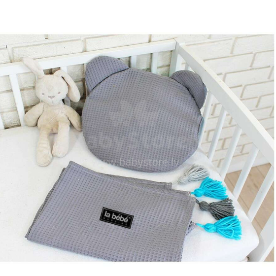 La bebe™ Waffle Set Art.1094105 Grey