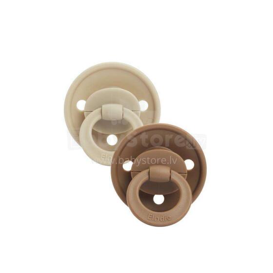 Elodie Details latex pacifier 2 pcs, Binky Pure Khaki