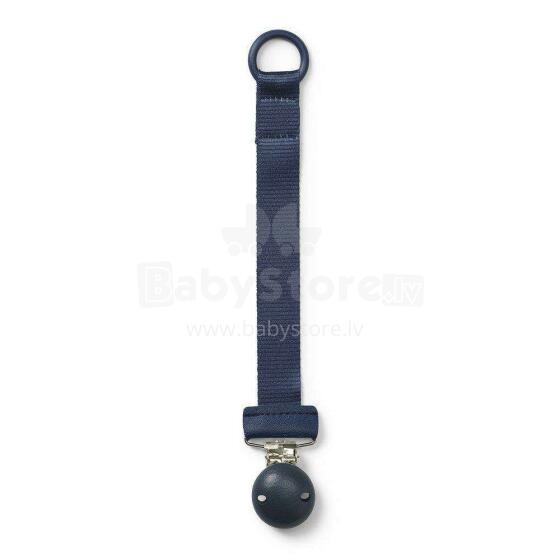 Elodie Details Pacifier Clip Wood Juniper Blue