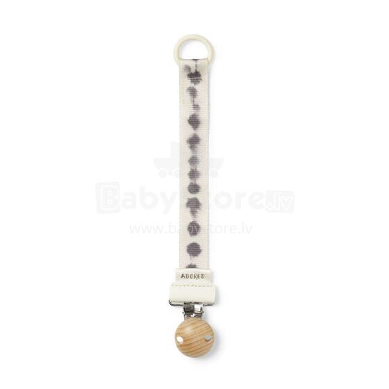 Elodie Details Pacifier Clip Wood Tidemark Drops