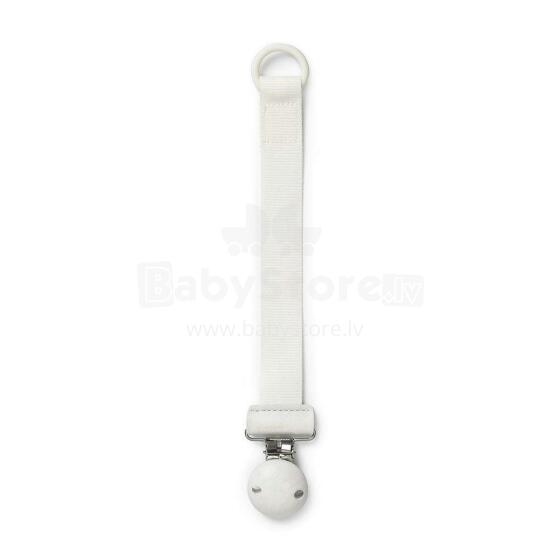 Elodie Details Pacifier Clip Wood Vanilla White