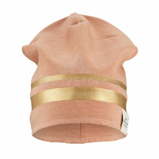 Elodie Details žieminė kepurė paauksuota rožinė 103316 vaikų skrybėlė
