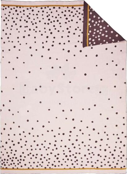 Done by Deer Knitted Blanket Art.35851 Happy Dots Powder