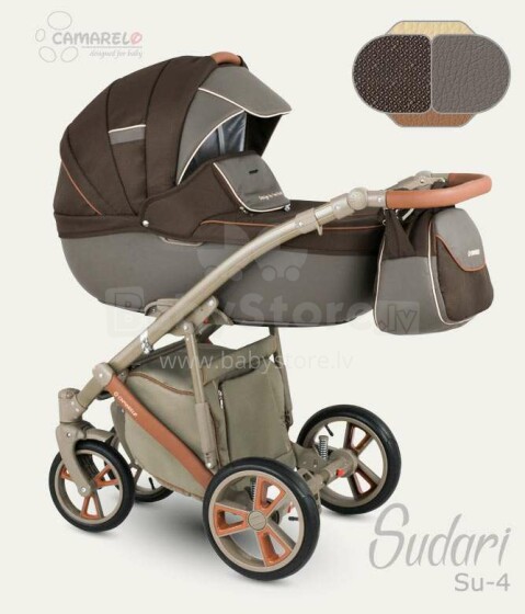 Camarelo Sudari Art.SU-4  Детская универсальная модульная коляска 3 в 1