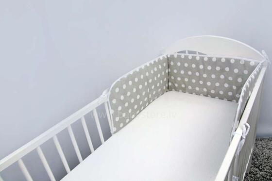 Ankras Kropki Grey Art.GRO000023  Bed bumper 180 cm