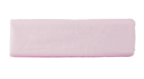 Ankras Cotton Art.PRZ000061 Light Pink palags ar gumiju 120x60cm