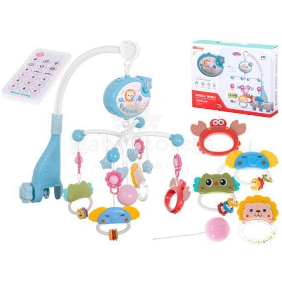 CAROUSEL STAR DESIGN LULLABIES BLUE + REMOTE CONTROL KX5469/1