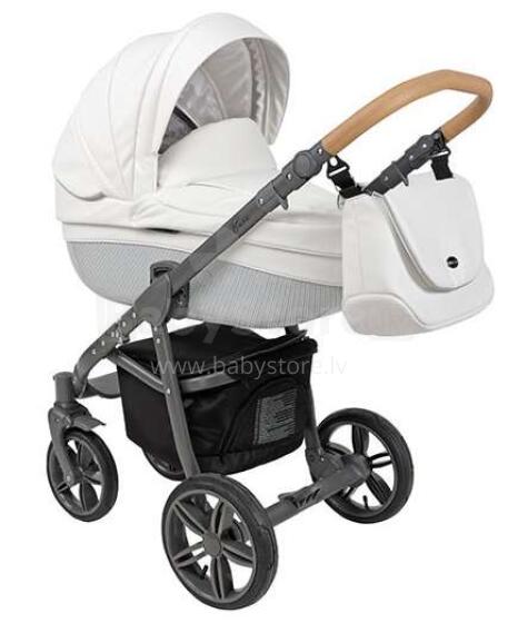 Roan (Роан) Bass Eco Collection Art.111040 Carbon White/Grey Coconut