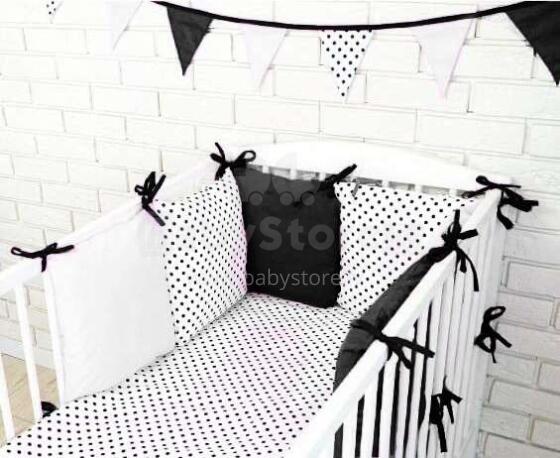La bebe™ Cotton Borders Set 8 Art.111051 Bed pillows (6 pcs) + bed set 135x100/40x60 (cotton)