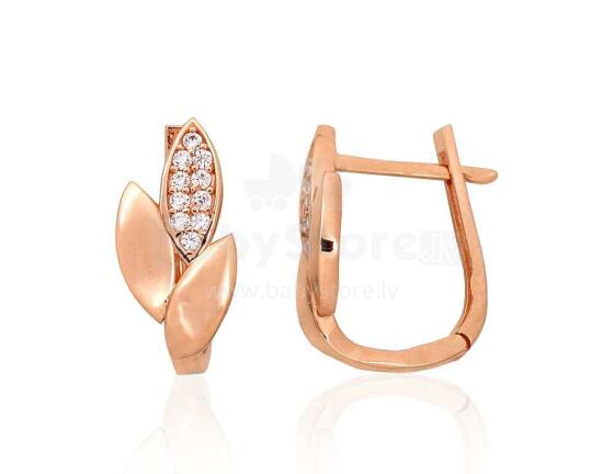 Gold Jewellery Kids Art.1201441 Золотые серьги