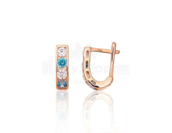 Gold Jewellery Kids Art.1201493 Золотые серьги