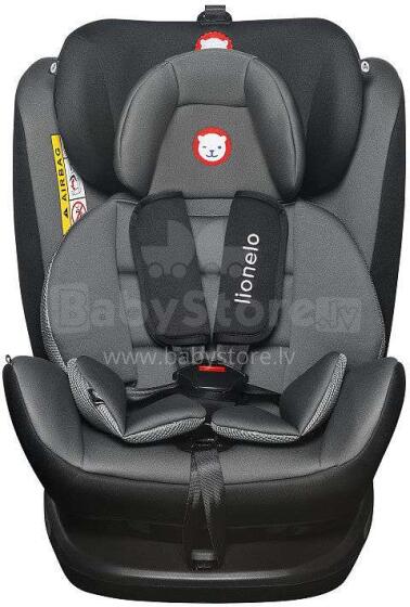 Lionelo Bastiaan  Isofix Art.111360 Grey/Black