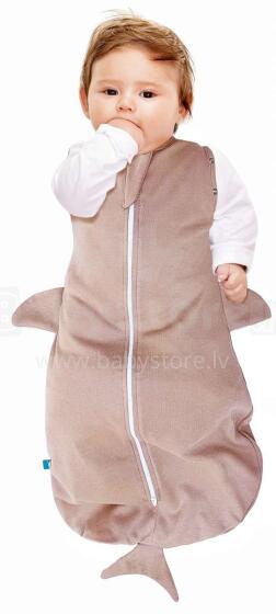 Wallaboo Sleepbag Art.SSA.0118.5814 Shark Taupe