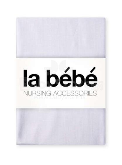 La Bebe™ Cotton 75x100 Art.111627 Satin White Детский хлопковый/сатин пододеяльник 75x100 см