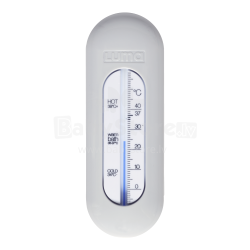 Luma termometras Art.L213051 Šviesiai pilkas vandens termometras