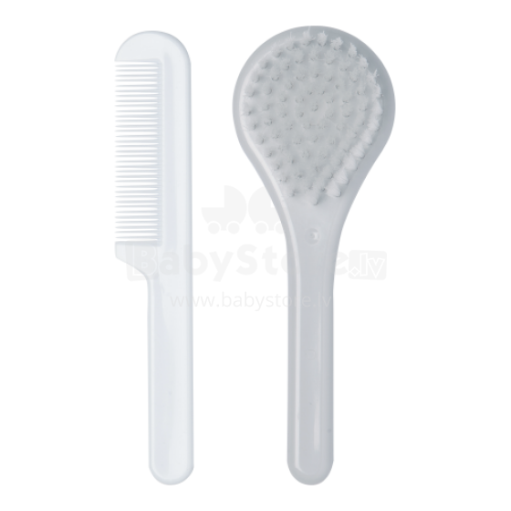 Luma Brush&Comb  Art.L209051N Light Grey