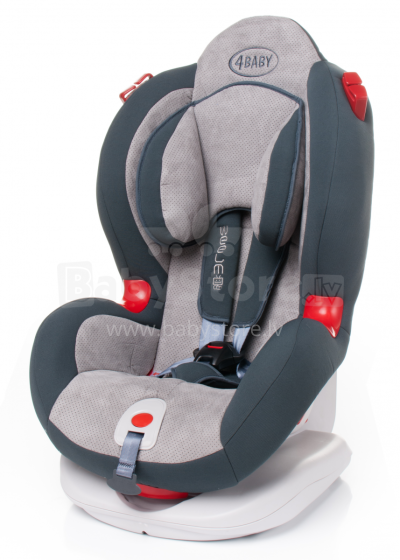 4 Baby Weelmo Col. Šviesiai pilka vaikiška kėdutė automobiliui (9-25 kg)