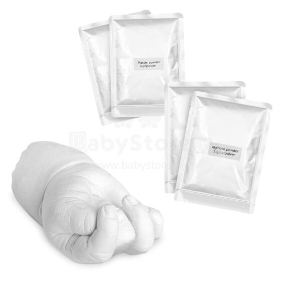 Navaris 3D Cast Set Plaster Feet Hands Art.112183 Baby 3D Handprint Kit