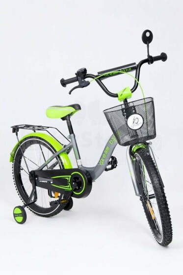 Elgrom Tomabike Platinum Art.112190 Silver/Green Детский велосипед