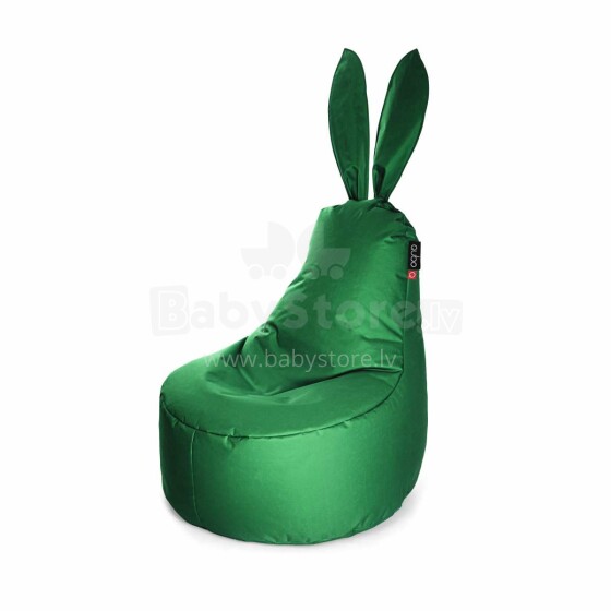 „Qubo Mommy Rabbit Avocado Pop Art“ 116060 sėdmaišis, pūstukai, minkšti pupelių krepšiai, sėdmaišiai