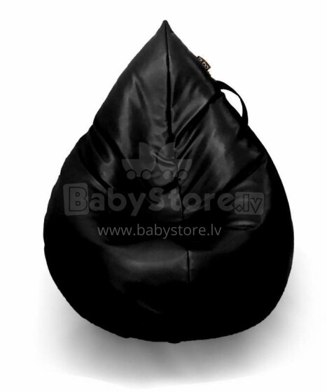 „Qubo ™ Splash Drop Space Black Art.112622“ sluoksniuotas krepšys, minkšti pupelių maišeliai, pupelių maišelis