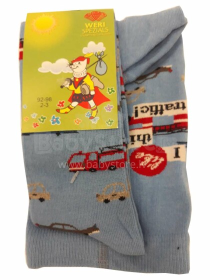 Weri Spezials Art.112921 Kids cotton tights 56-160 sizes
