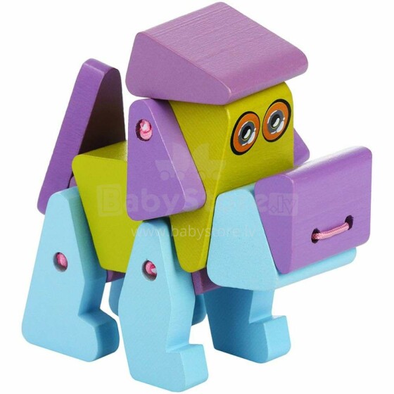 Cubika Art.LA-2 Puidust mänguasi Acrobat koer