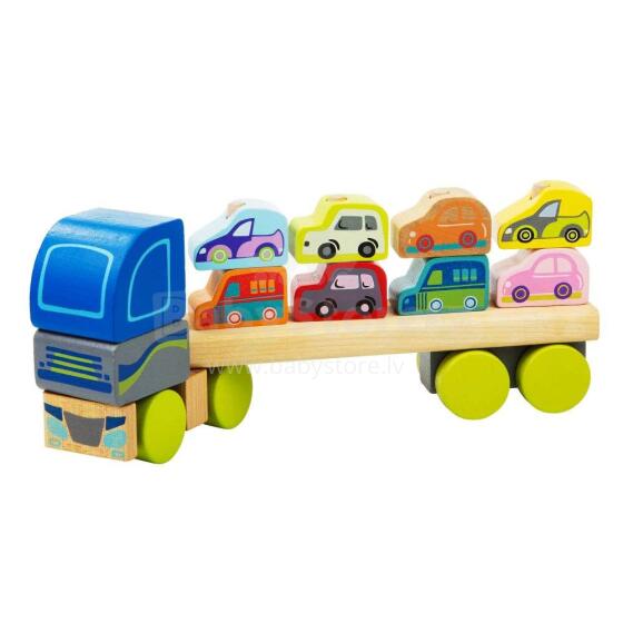 Cubika Art.LM-12  Car Wooden Construction Set