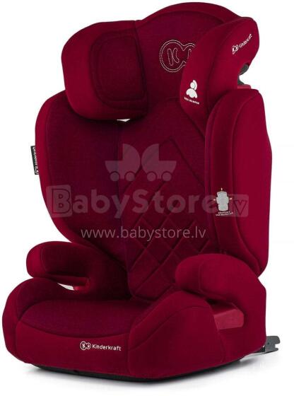 KinderKraft Xpand Isofix Red Art.KKFXPANRED0000 Bērnu Autosēdeklītis 15-36kg