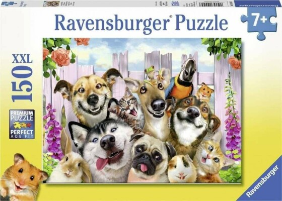 Ravensburger Puzzle Pets Art.R10045 puzle 150gab.