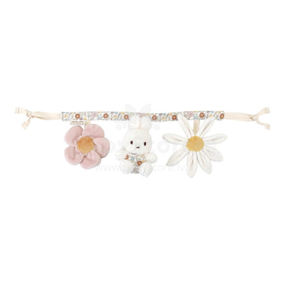Miffy Stroller Toy Chain Vintage Little Flowers Art.NIJN767